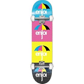 Enjoi CMYK Full Complete Skateboard (Multi, 7.6-Inch) by 