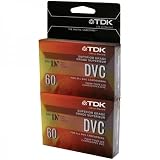 60-Minute Mini DVC Tapes (2 Pack)