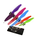 from Taylors Eye Witness Taylors Eye Witness 5 Piece Sloping Knife Block with Knives Model 7260117