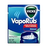Vicks vaporub cough suppressant topical analgesic ointment - 6 oz