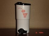 Tupperware Thirstquake Tumbler 875 Ml Large Capacity Basketball- White & Black