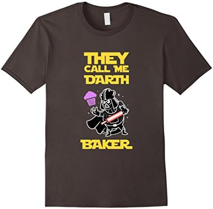 Men's They Call me Darth Baker T-Shirt 3XL Asphalt
