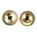 BellyLady Belly Dance Gold Plain Brass Zill Finger Cymbals, 1 Pair, Gift Idea