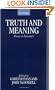Truth and Meaning: Essays in Semantics