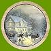 Home for the Holidays by Thomas Kinkade Sandstone Thirstystone Coasters