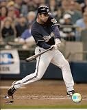 J.J. Hardy Brewers Batting 8x10 Color Photo