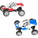 Megatech 832X2P MegaPro Mini radio Controlle Buggy, Red  Blue, 2 Pk