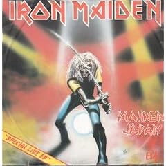 MAIDEN JAPAN 12" SINGLE GERMAN EMI 1981
