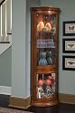 Furniture online: Pulaski Brittany Corner Curio - 13494