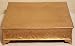 21 Inch Matte Gold Square Wedding Cake Stand Plateau