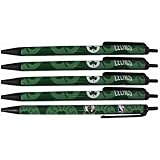 NBA Team Color Retractable Click Pens- 5 Pack
