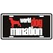 New  Cane Corso : World Dog - Mination  License Plate Dog