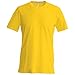 Kariban Mens Slim Fit Short Sleeve Crew Neck T-Shirt