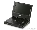 BLUEDOT 7型液晶 ポータブルDVDプレーヤー BDP-1715K ブラック(CPRM対応)