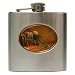 Limited Edition Violano Hip Flask Skeleton Still Life Art