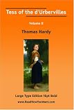 Tess of the d'Urbervilles Volume II (Large Print)