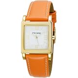 Pedre Womens 7954GX Gold-Tone with Orange Leat