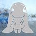 Chobits Digital Lady Gray Decal Chii Truck Window Gray Sticker