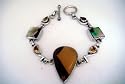 Agate and Gemstone Bracelet