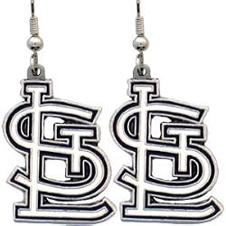 MLB Dangling Earrings - St. Louis Cardinals Logo