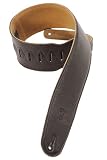 Levy's Leathers M4GF-DBR 3-inch Garment Leather with Thong,Dark Brown
