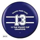 Toronto Maple Leafs 13 Time Stanley Cup Champs NHL Bowling Ball (8lbs)