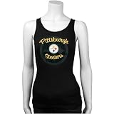 Pittsburgh Steelers Ladies Black Playtime Tank Top