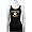 Pittsburgh Steelers Ladies Black Playtime Tank Top
