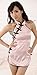 Black Temptation Womens XM002 Sweet Chinese Doll Cheongsam Costume Medium Pink