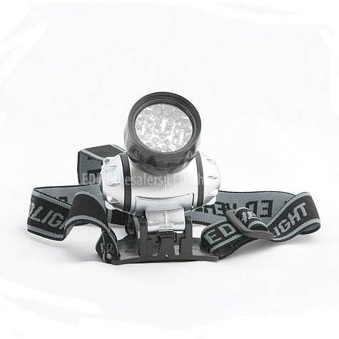4 Mode 25 Super Bright LED Camping Headlamp, 3 AAA Fishing Headlight, Blinking Bike Light, 8102