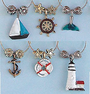 Ahoy! Collection, Painted Wine Charms, that wine is mine\