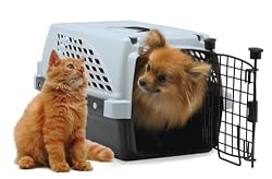 Firstrax 23-Inch Pet Suites Double Door Multi-Use Pet Kennel