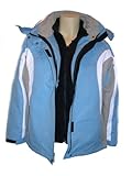 IMAGE OF Womens Pulse Snowboarding/ski Coat Jacket Parka, 3in1, Waterproof, Technical, Xs-xl, Black, Apple, Blue, Coral or White