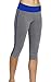 4HOW Women's Capri Pants Active Leggings Fitness