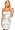 WHITE SATIN STRAPLESS EVENING PARTY DRESS WITH POCKETS, Large
