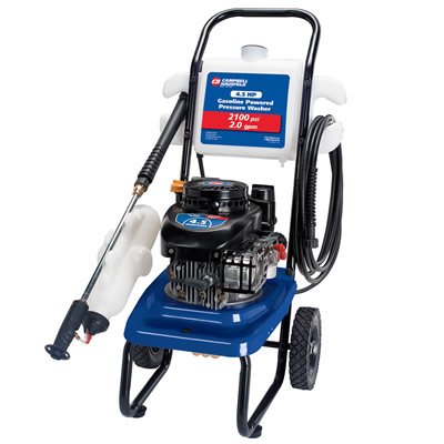 Tools: 2100PSI Gas Pressure Washer with High pressuer soap lance