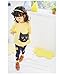 Waboats Winter Kids Girls Cartoon Printed Long Sleeve Top & Pant 4T Yellow