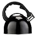 Whistling Kettle Capacity 2.5Ltr Made By Black/Stainless Steel New Look Stylish