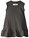 L'ovedbaby Baby-Girls Newborn Organic Baby-Doll Dress, Gray, 0/3 Months