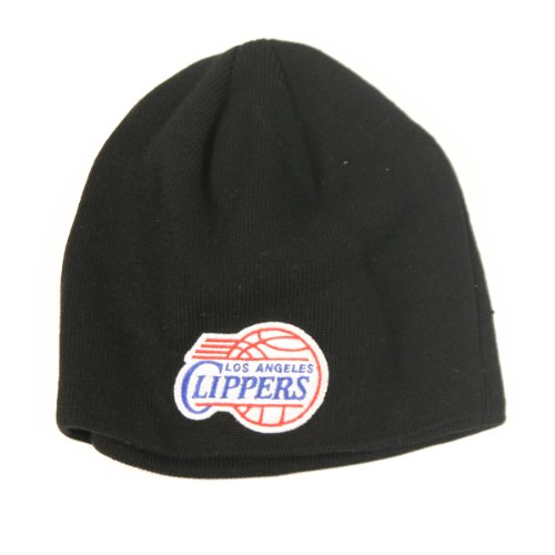 Los Angeles Clippers Black Classic Knit Beanie (Uncuffed)