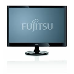 FUJITSU Display SL22W-1 LED 56cm 22Zoll 5000000:1 3ms analog+digital 16:10 externe Stromversorgung glossy black 3J C+R