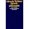 Sprachphilosophie: Eine Vorlesung (suhrkamp taschenbuch wissenschaft)