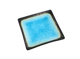 Caldo-Freddo CFS183-1 Kon-Tiki Collection 8.5 Inch Appetizer Plates - Set of 4 - Turquoise