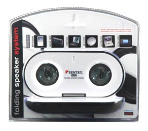 Electronics: SENTRY AMPLIFIED SPEAKER FOLDING
