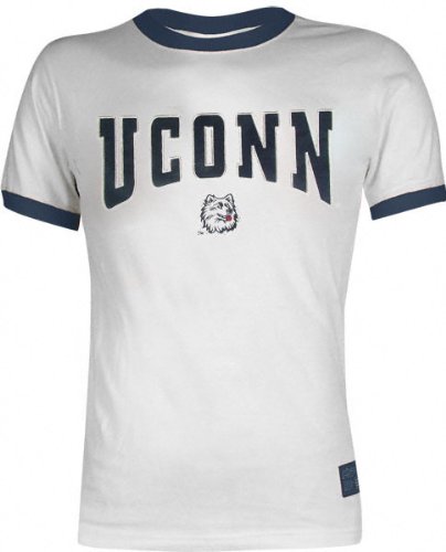 Buy Connecticut Huskies Dagger Ringer T-Shirt