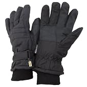 FLOSO® Mens Thinsulate Padded Thermal Gloves with palm grip (3M 40g)