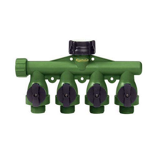 Bosch Garden and Watering AY4FFGT 4 Way Manifold, Poly