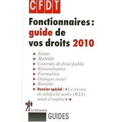 Fonctionnaires : guide de vos droits