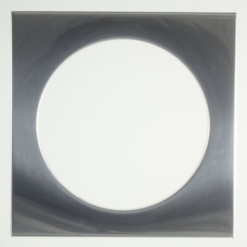 Tile Redi 9009DP Square Drain Cover Ring, Polished Chrome