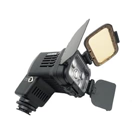 Comer LBPS900 10W LED Battery Video Light Lamp 4500k/3200k For Camcorder 5D2 60D 7D